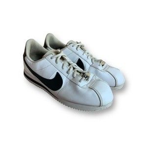 NIKE Cortez 72 904764 102 White Black Shoes Sneakers KIDS Size 6Y Women size 7.5